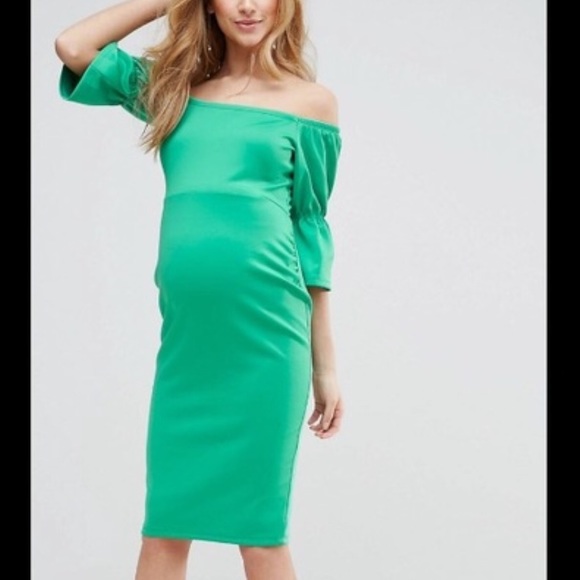 ASOS Maternity | Dresses | Asos Green Maternity Dress | Poshmark